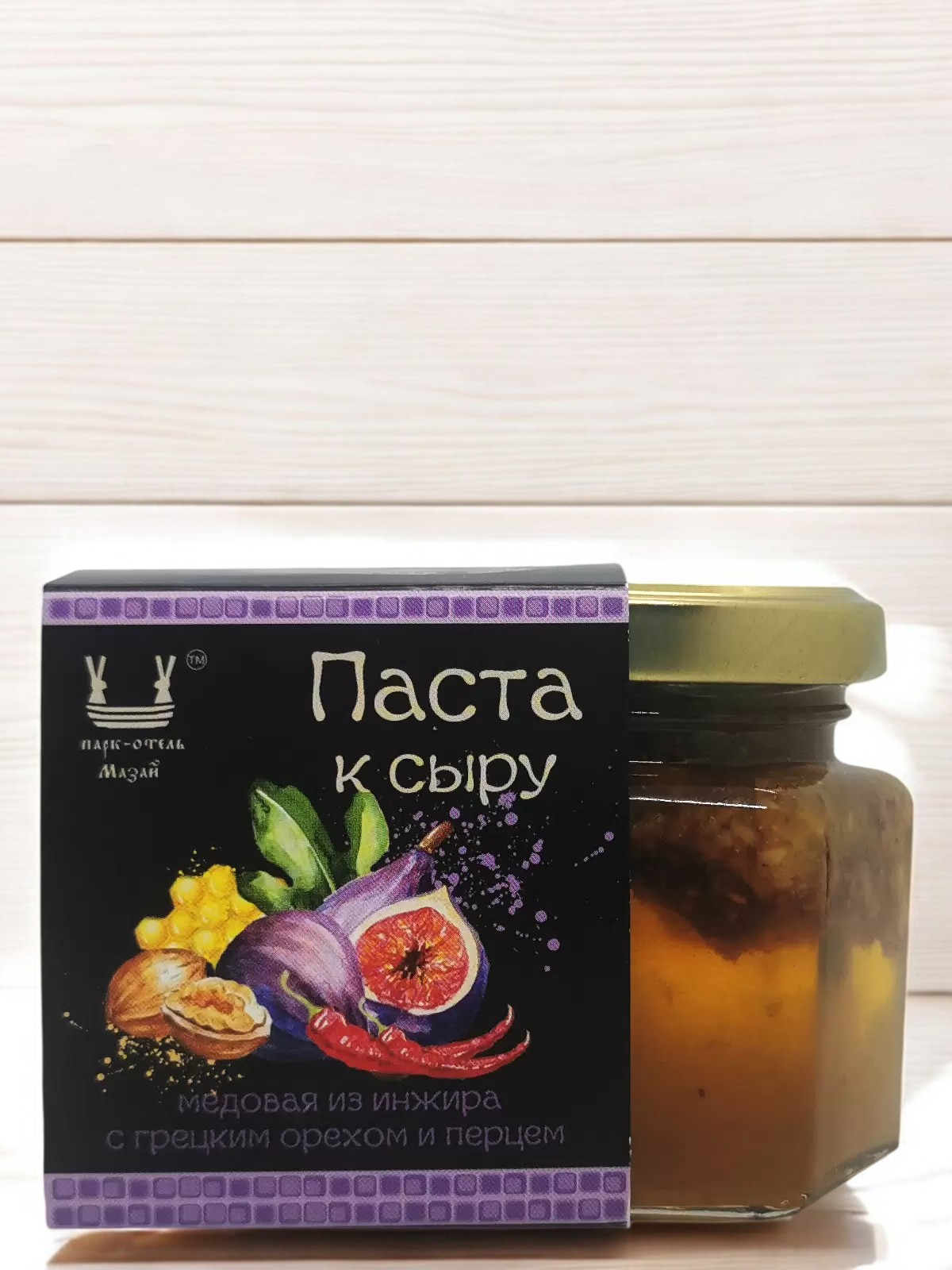 Паста медовая с инжиром