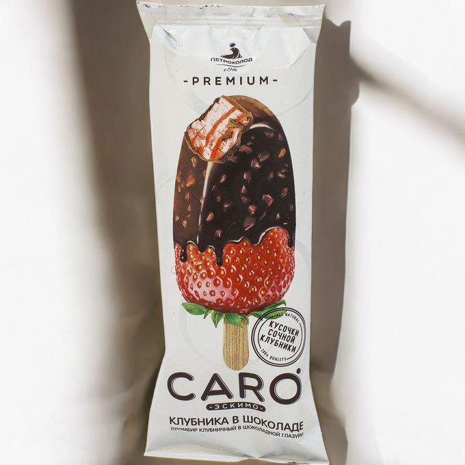 Эскимо 80/30 CARO пломбир клуб с