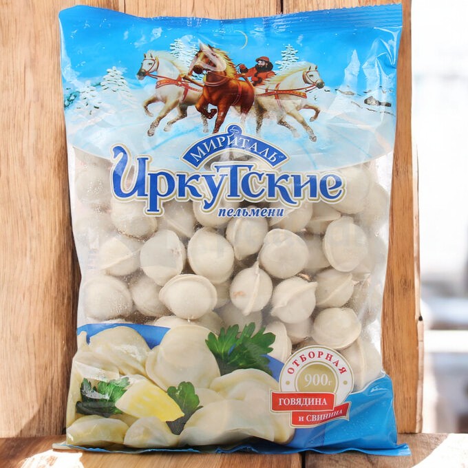 Пельмени Мириталь Иркутские 0,9гр (95)