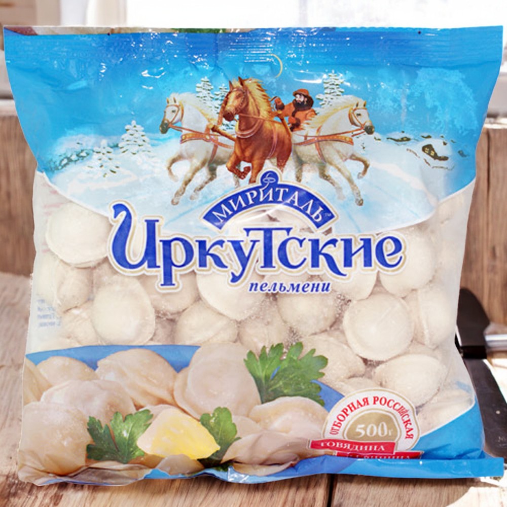 Пельмени Иркутские 0,4гр Мириталь