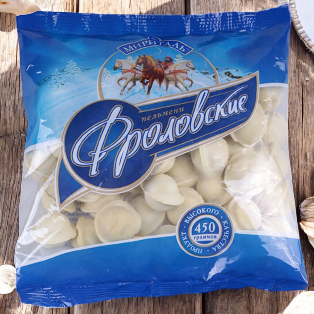 Пельмени Фроловские 0,4гр  Мириталь