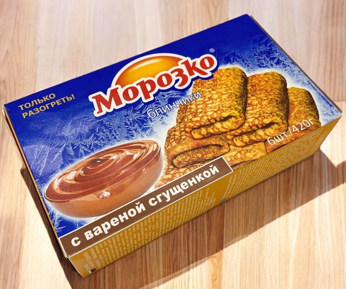 Блины Морозко с вар сгущ 0,42гр