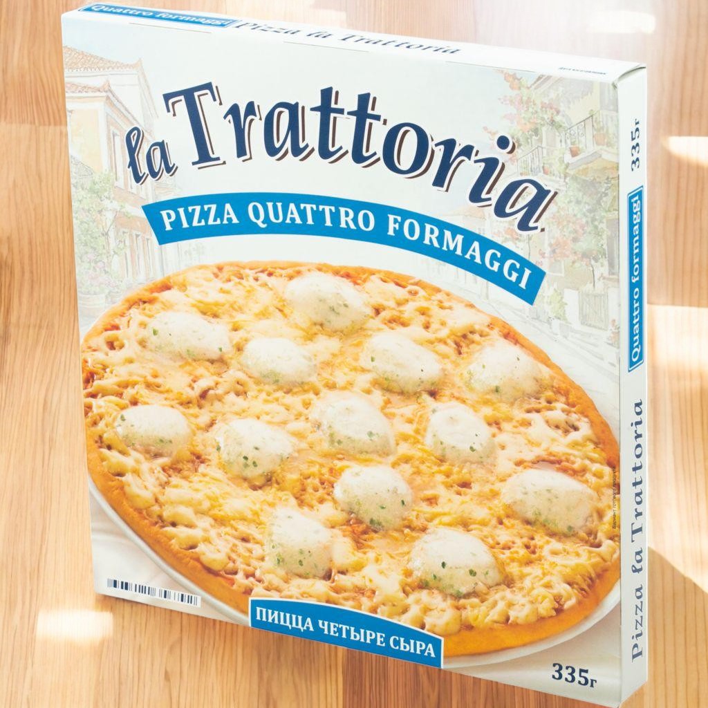 Пицца 4 сыра 0,335гр La Trattoria