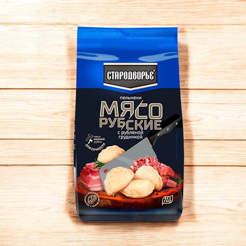 Пельм Мясорубские с рубл грудинкой 0,7гр