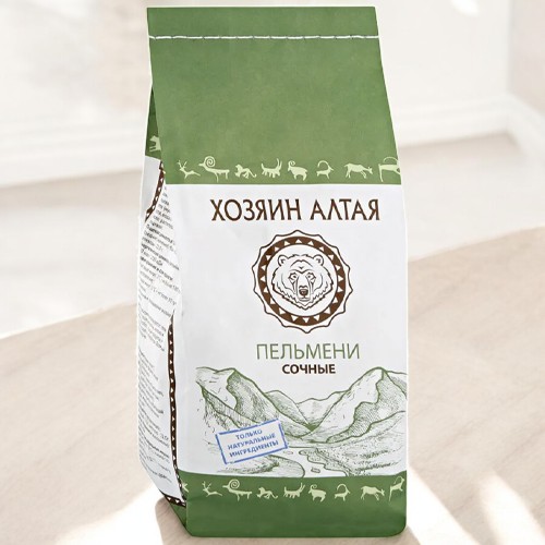 Пельмени Сочные 0,8гр Хозяин Алтая