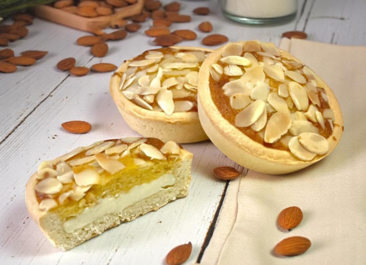 Пирожное “Ламбада” с начинкой со вкусом сгущенки и миндальной стружкой 1,1 кг