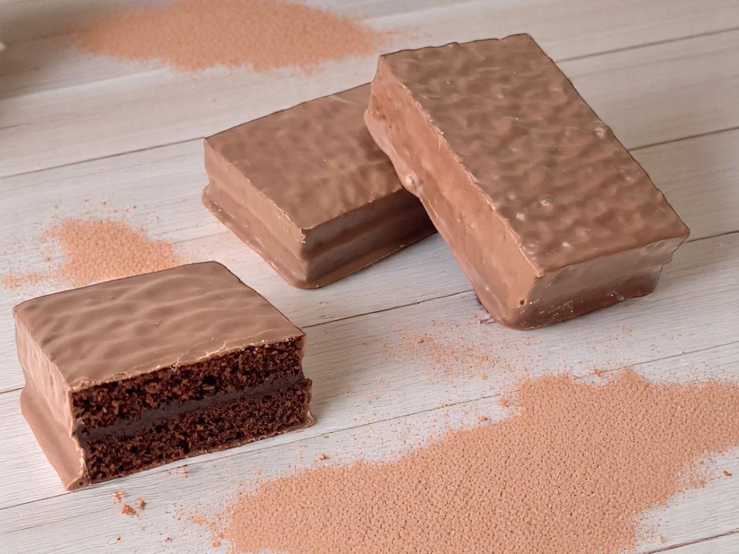 Пирожное “Чоко-ломтик” с шоколадной начинкой 1,8 кг