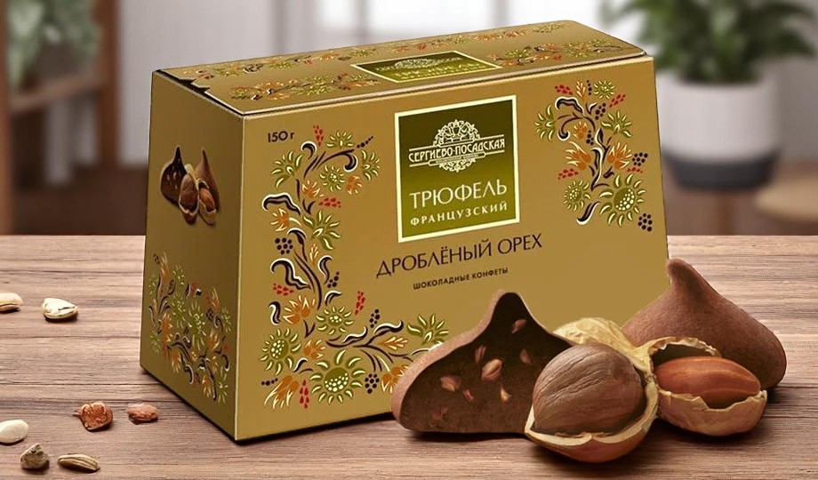 Нежный трюфель с фундуком 150 гр
