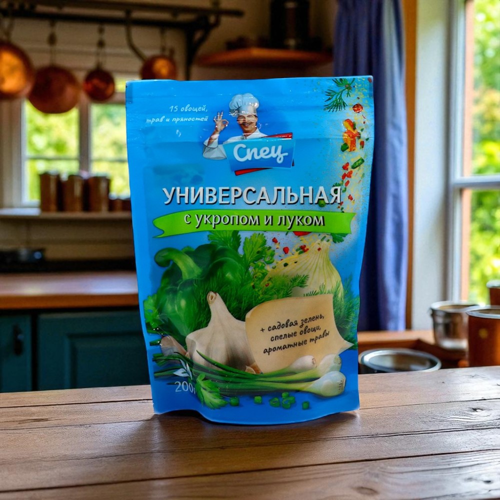 Приправа универсальная с укропом и луком “Спец”, РБ 200 г