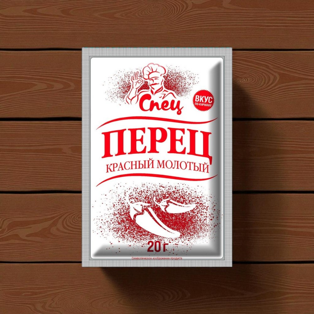 Перец красный молотый “СПЕЦ” 20г
