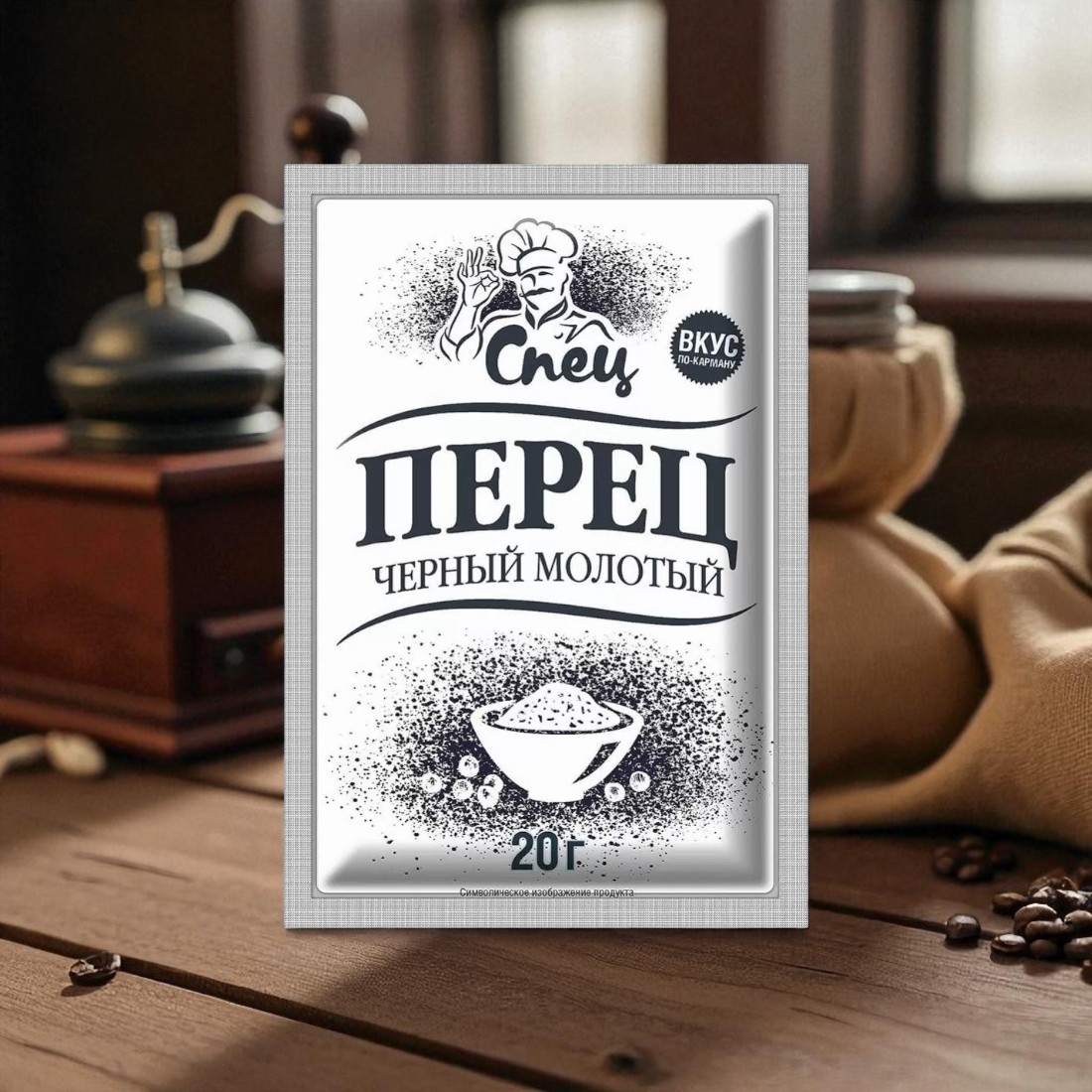 Перец черный молотый “СПЕЦ” 20г