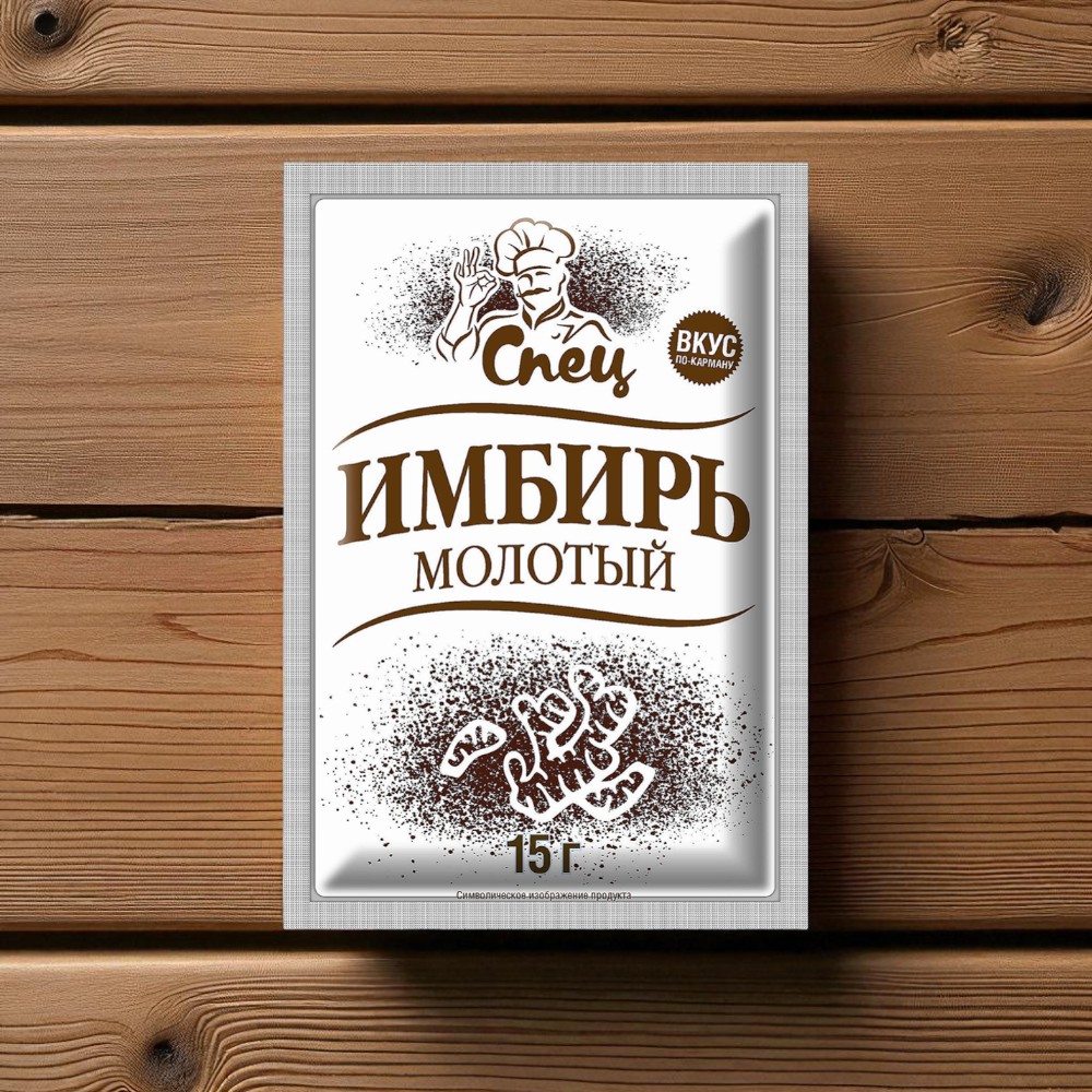 Имбирь молотый “СПЕЦ” 15г