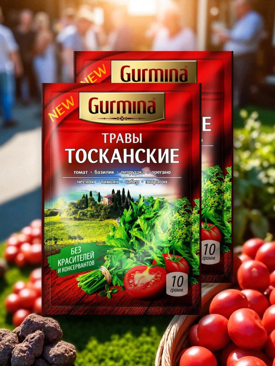 Приправа Тосканские травы “Gurmina”, РБ 10г