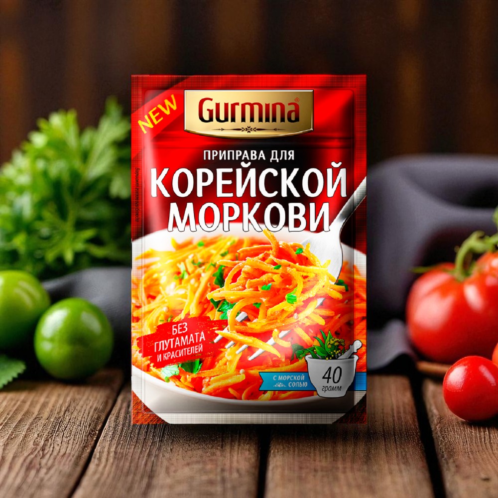 Приправа для корейской моркови “Gurmina”, РБ 40г