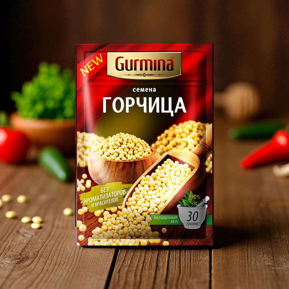 Горчица семена “Gurmina”, РБ 30г